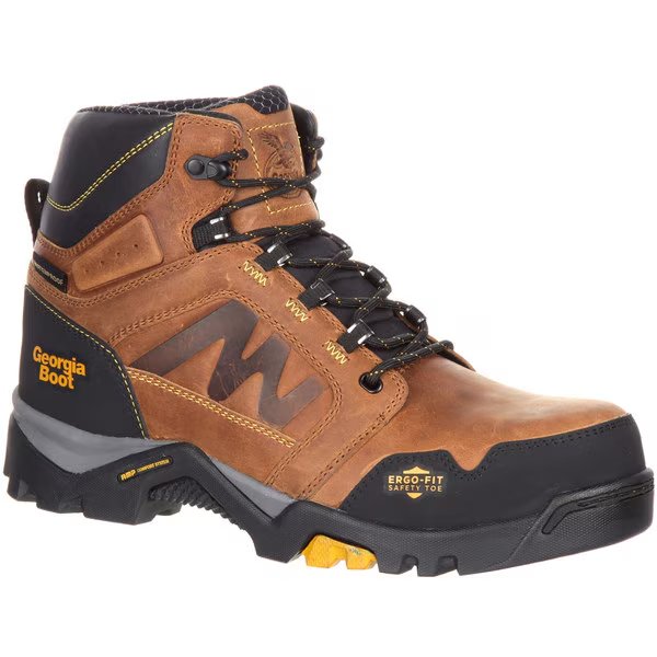 Amplitude Composite Toe Waterproof Work Boot, 105M, Georgia Boot, Mfr#: GB00129
